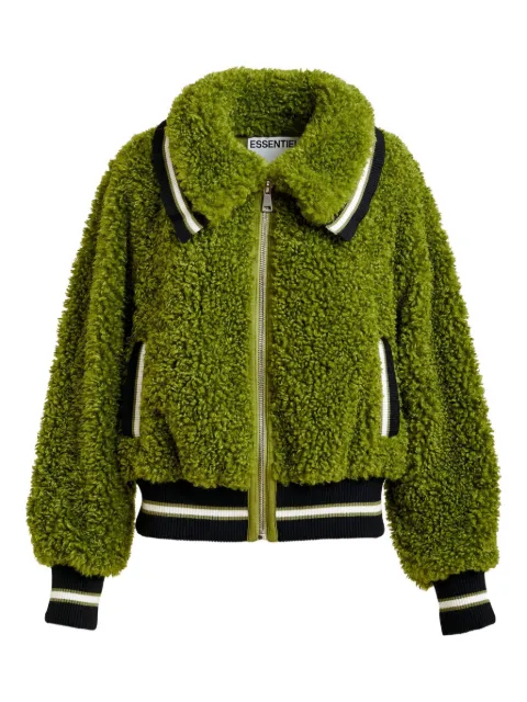 Essentiel Antwerp chamarra bomber con detalle de rayas