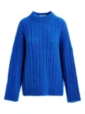 Essentiel Antwerp Imitate ribbed-knit sweater - Blue