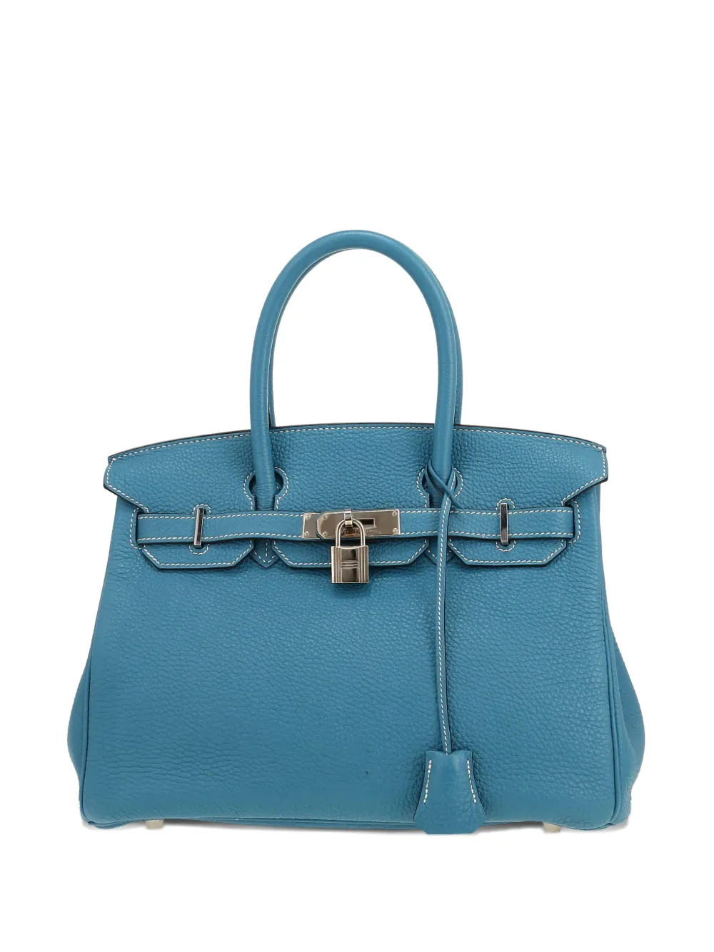 Hermès Pre-Owned Birkin 30 handbag - ブルー Hermès Pre-Owned Birkin 30 handbag - ブルー