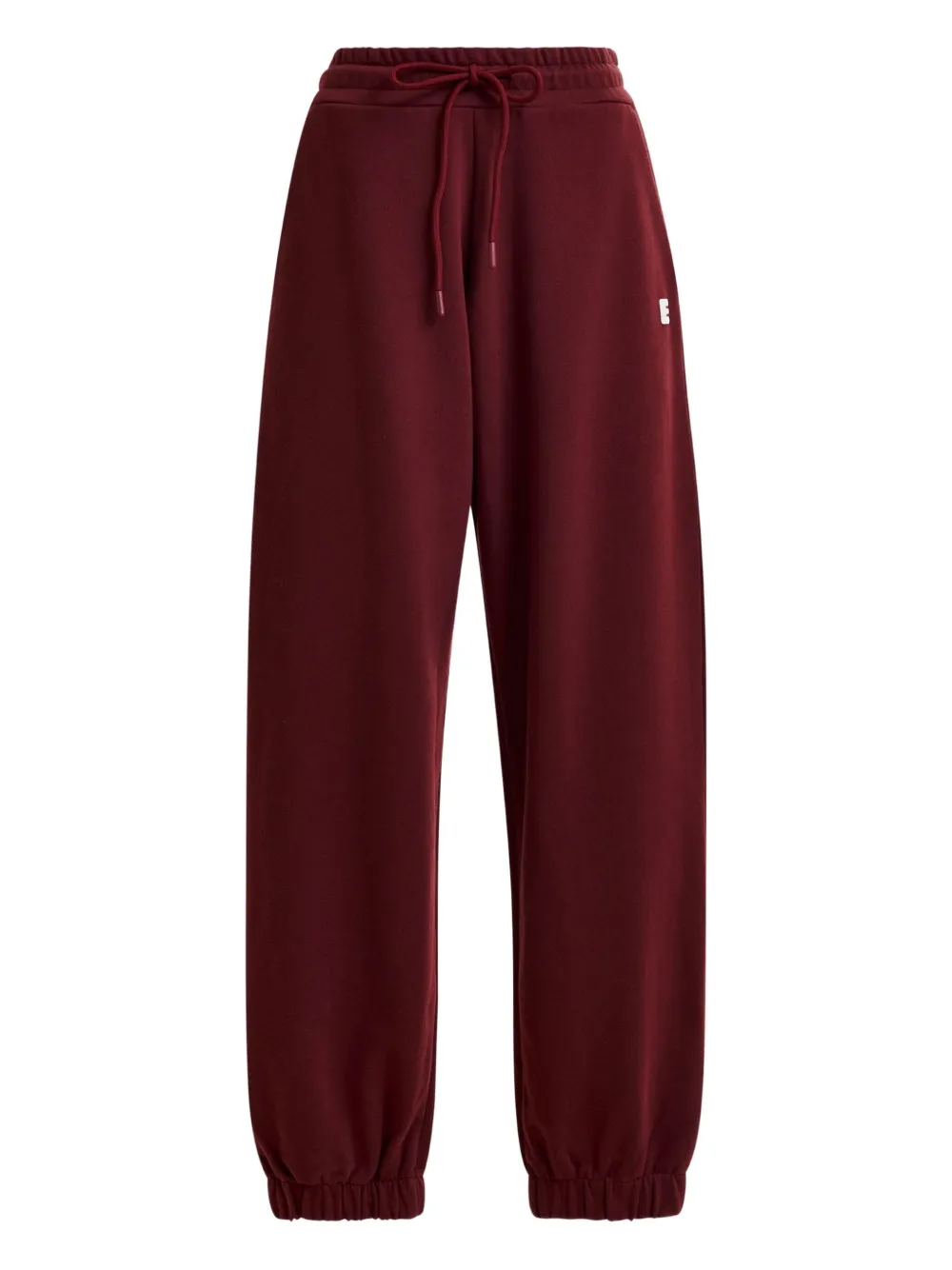 Essentiel Antwerp Istem elasticated-cuff track pants | Red | Image 1