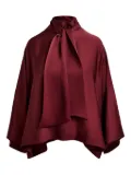 Essentiel Antwerp high-neck blouse - Red