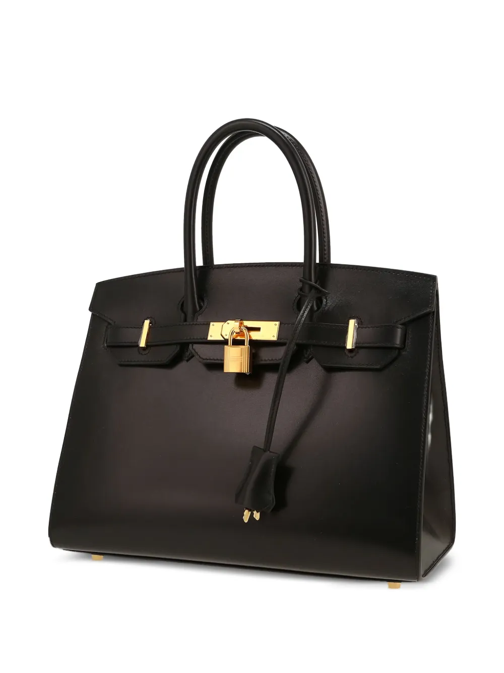 HERMES Birkin ブラック レザー ハンドバッグ 即決価格 Hermès Pre-Owned Birkin 30 Leather Tote Bag | Black | FARFETCH ZA