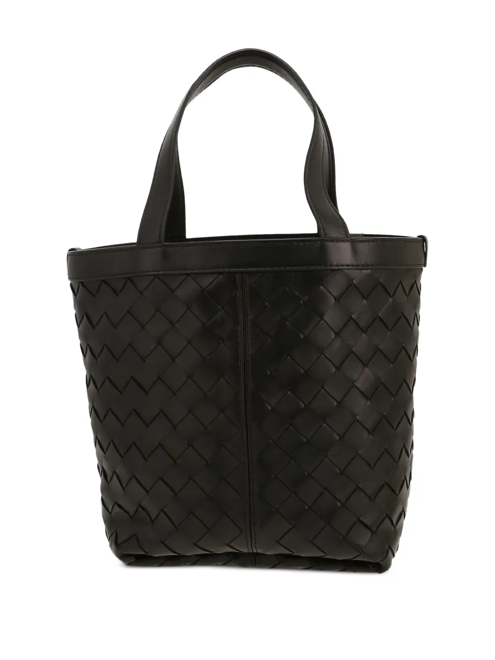 Bottega Veneta Pre-Owned  Flip Flap intrecciato-leather tote bag | Image 2