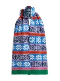 Essentiel Antwerp multicolored-stripes scarf - Purple