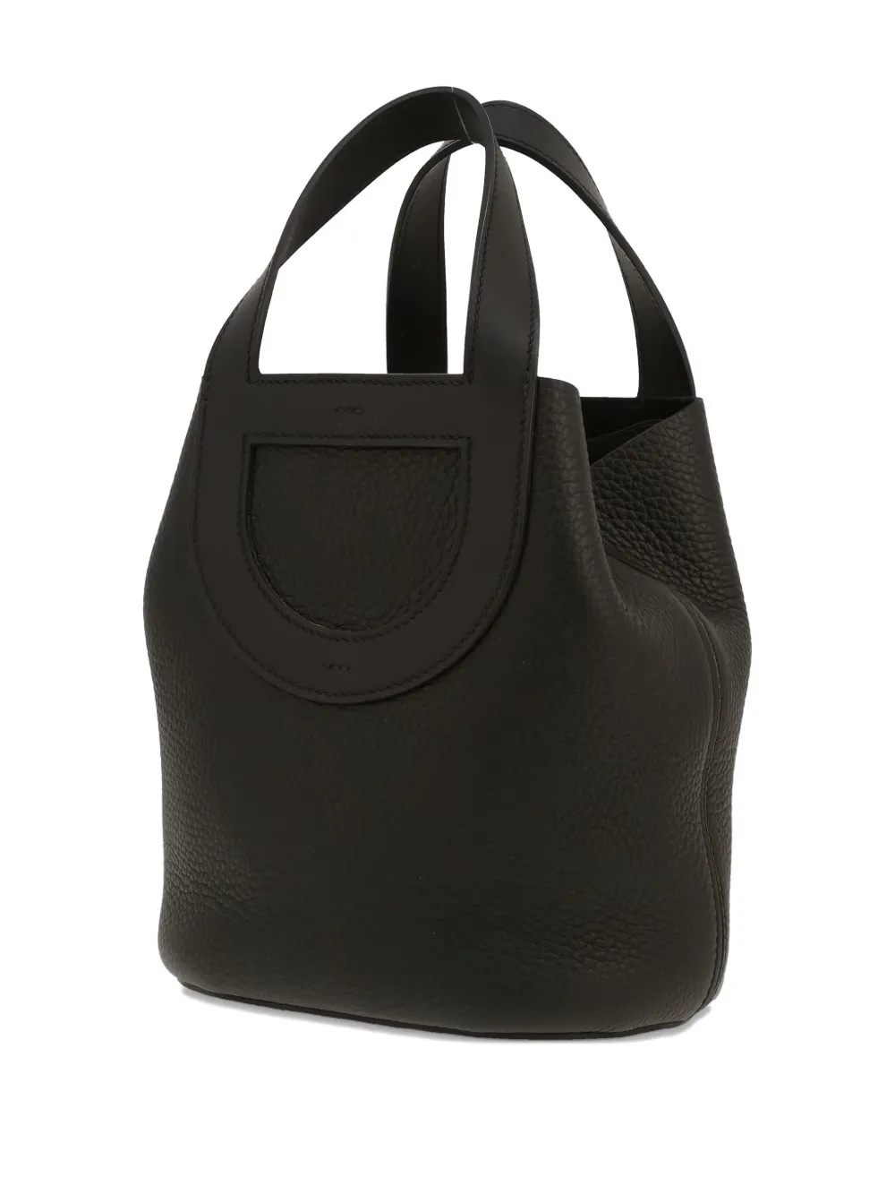 Pre-owned Hermes In-the-loop Handbag In Black