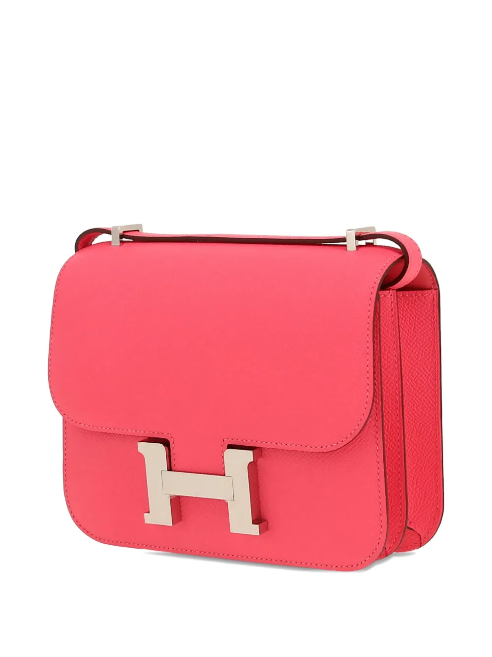 Pre-owned Hermes Constance Handbag In Pink