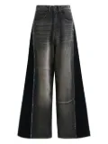 Essentiel Antwerp Industrious2 panelled jeans - Black