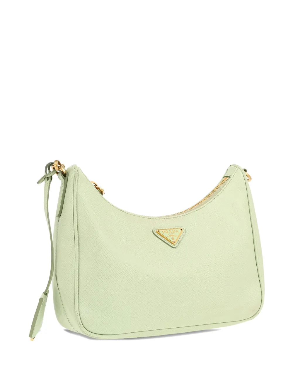 Pre-owned Prada Re-edition 2005 Shoulder Bag In Green