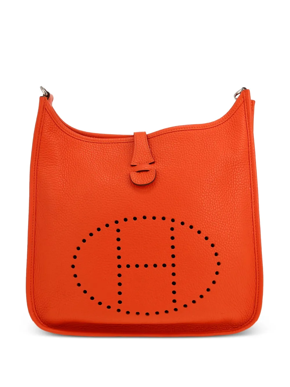 Hermès Pre-Owned Evelyne III perforated-leather shoulder bag | Orange | Image 1