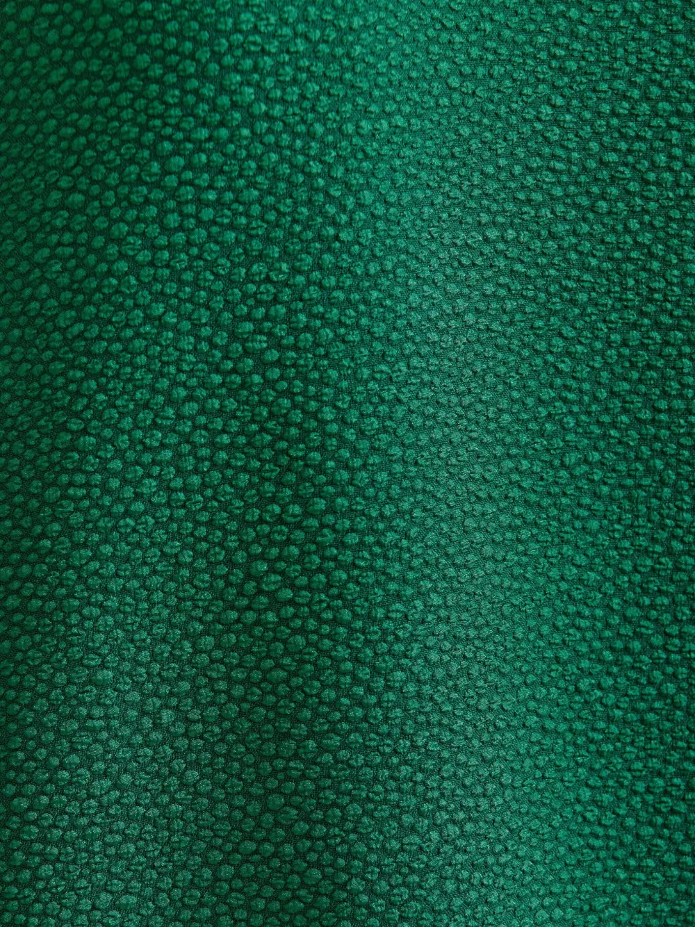 Essentiel Antwerp Mini-jurk met stippen en ronde hals Groen