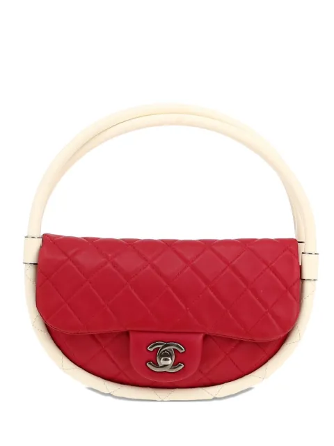 CHANEL Pre-Owned Hula Hoop quilted handbag