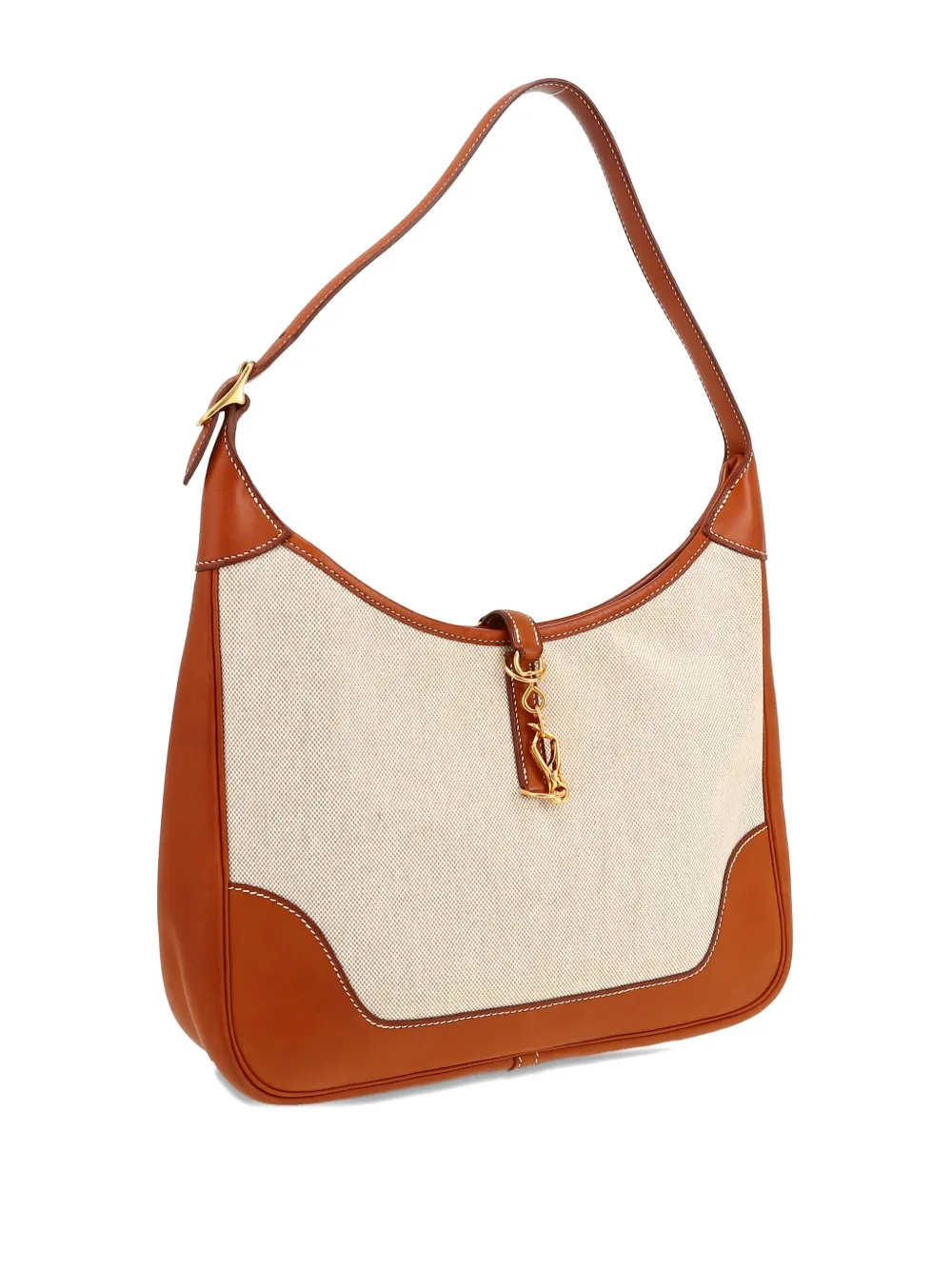 Hermès Pre-Owned Trim shoulder bag - ニュートラル Hermès Pre-Owned Trim shoulder bag - ニュートラル