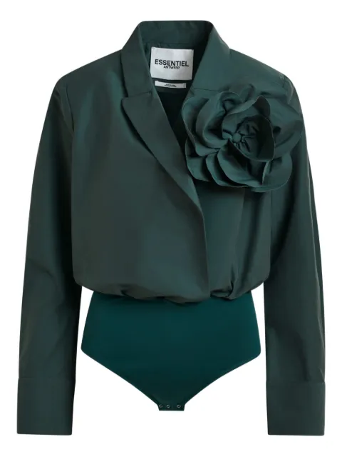 Essentiel Antwerp flower-embellishment shirt