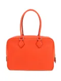 Hermès Pre-Owned 2017s Plume zipped handbag - Orange