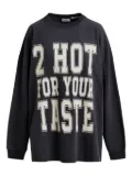 Essentiel Antwerp letter-print T-shirt - Blue
