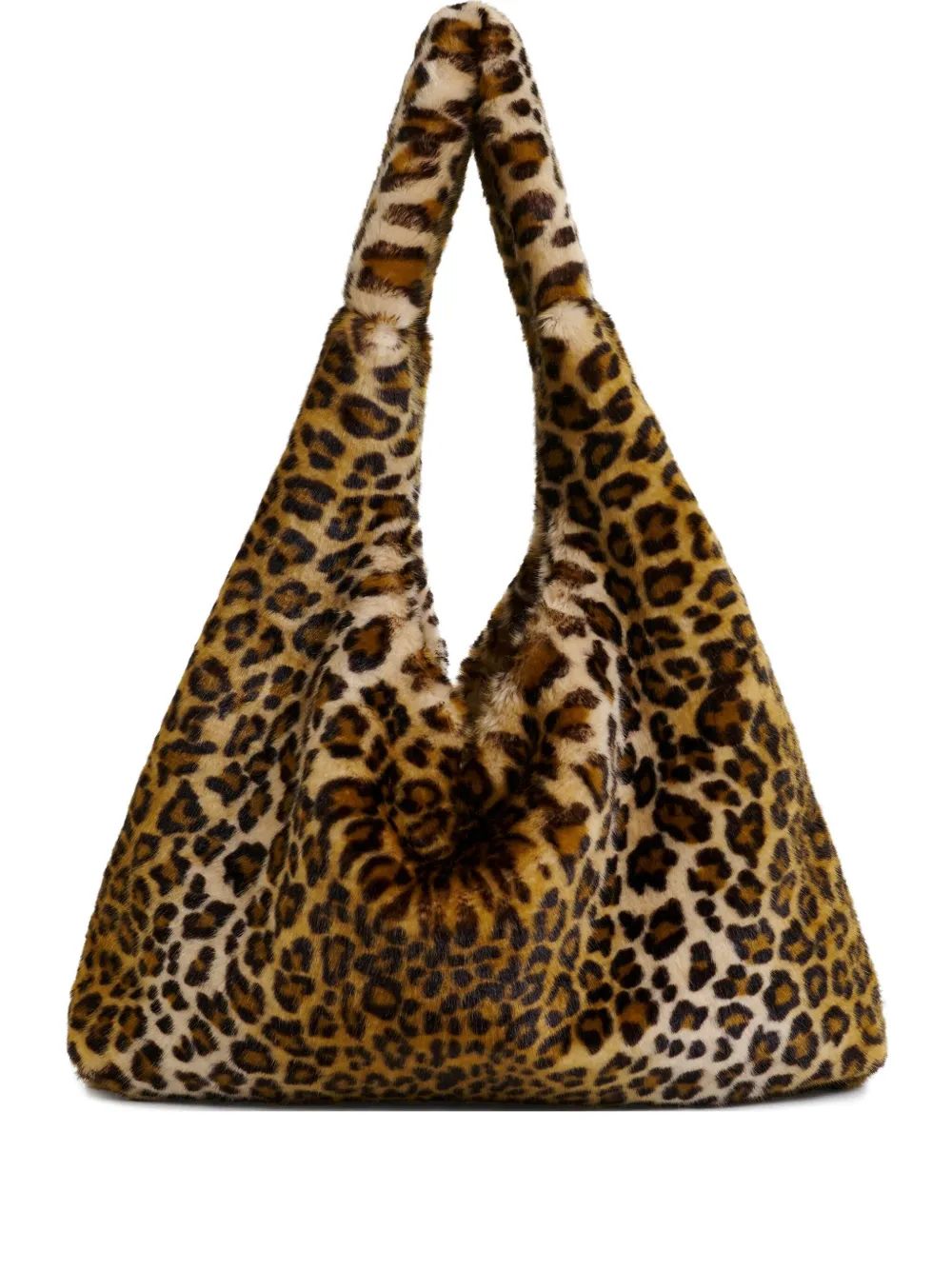 Essentiel Antwerp leopard-print shopper bag | Brown | Image 1