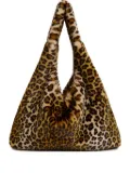 Essentiel Antwerp leopard-print shopper bag - Brown
