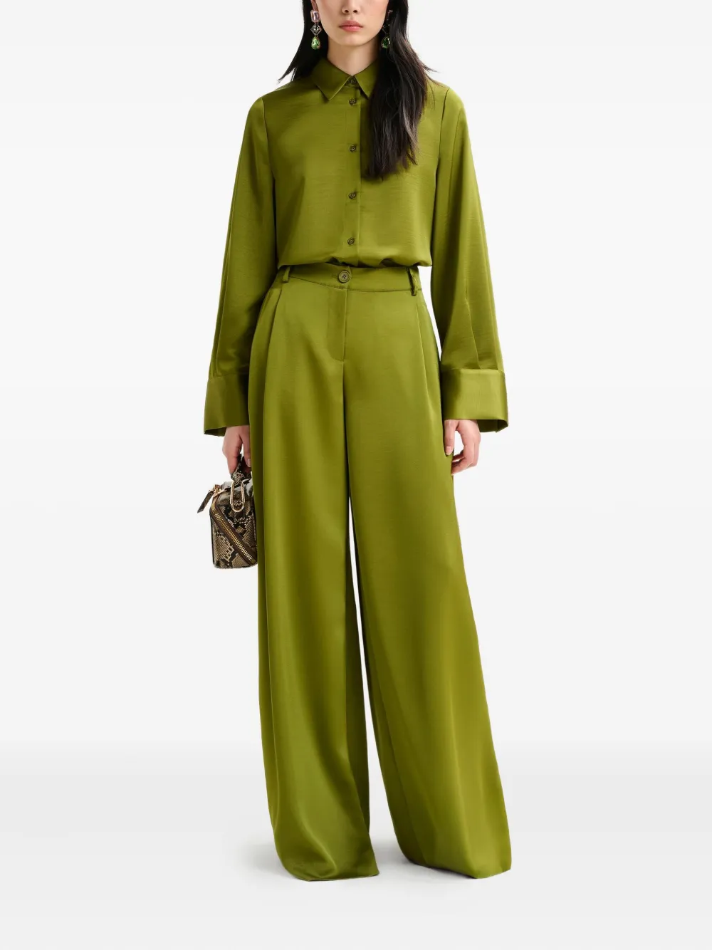 Essentiel Antwerp long-sleeves shirt - Groen