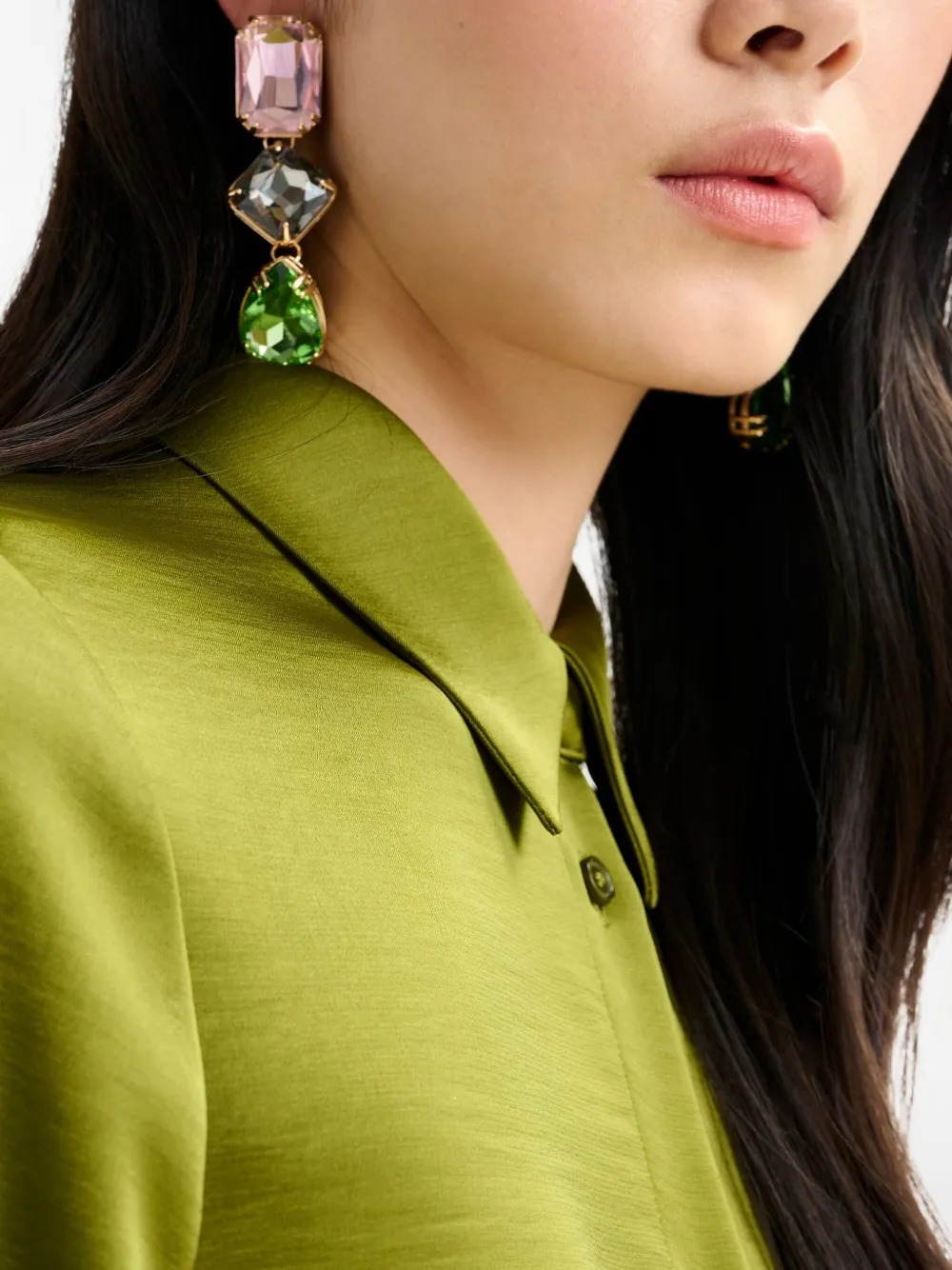Essentiel Antwerp Long-sleeves Shirt In Green