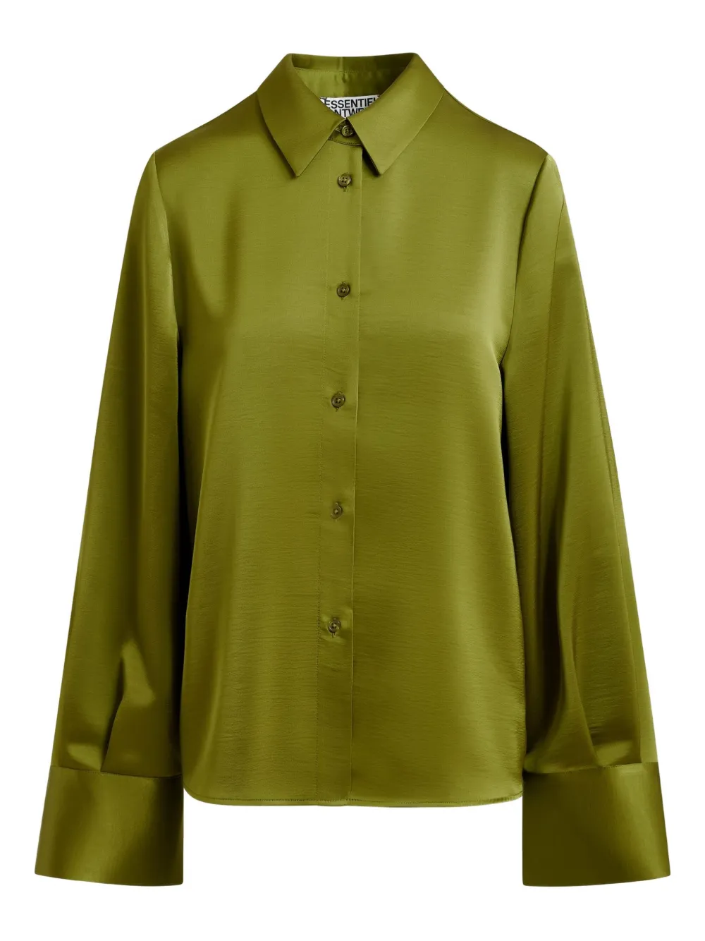 Essentiel Antwerp Long-sleeves Shirt In Green