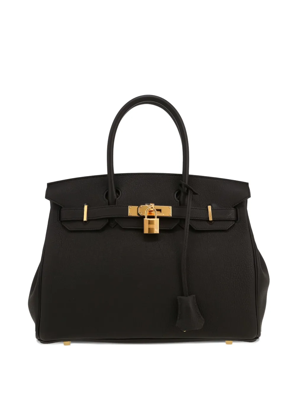 Hermès Pre-Owned Birkin 30 togo-leather handbag - ブラック Hermès Pre-Owned Birkin 30 togo-leather handbag - ブラック