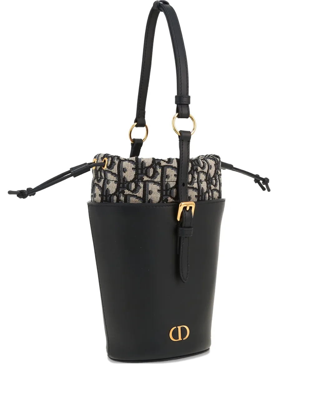 Christian Dior Pre-Owned Montaigne Pouch monogram bucket bag - ブラック Christian Dior Pre-Owned Montaigne Pouch monogram bucket bag - ブラック