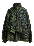 Essentiel Antwerp abstract-pattern blouse - Green