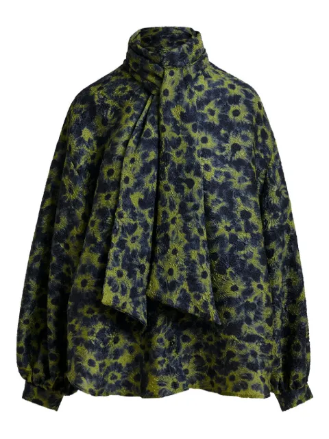 Essentiel Antwerp abstract-pattern blouse