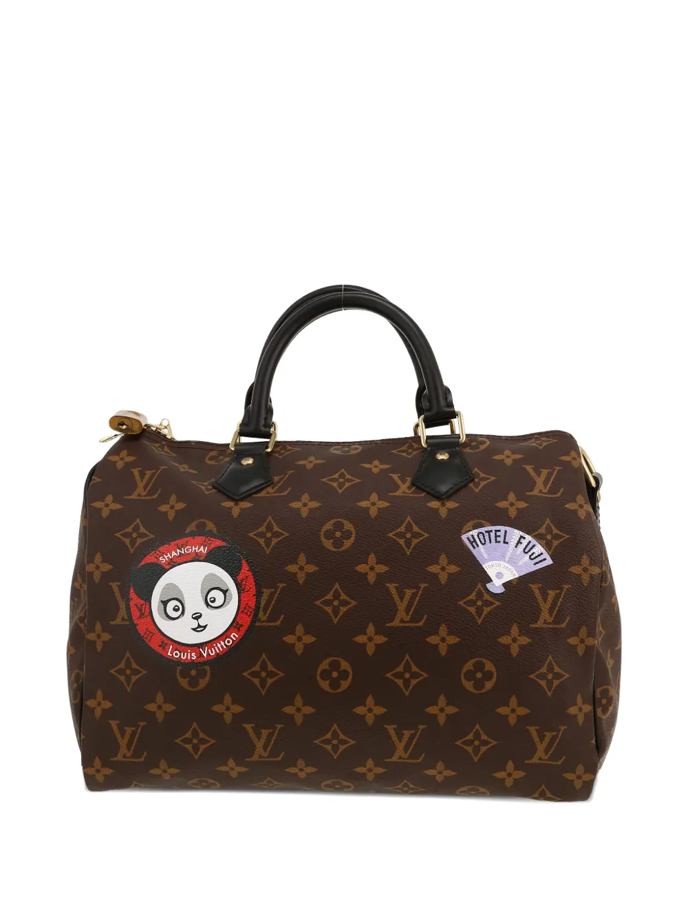 Louis Vuitton Pre-Owned Speedy 30 monogram travel bag - ブラウン Louis Vuitton Pre-Owned Speedy 30 monogram travel bag - ブラウン