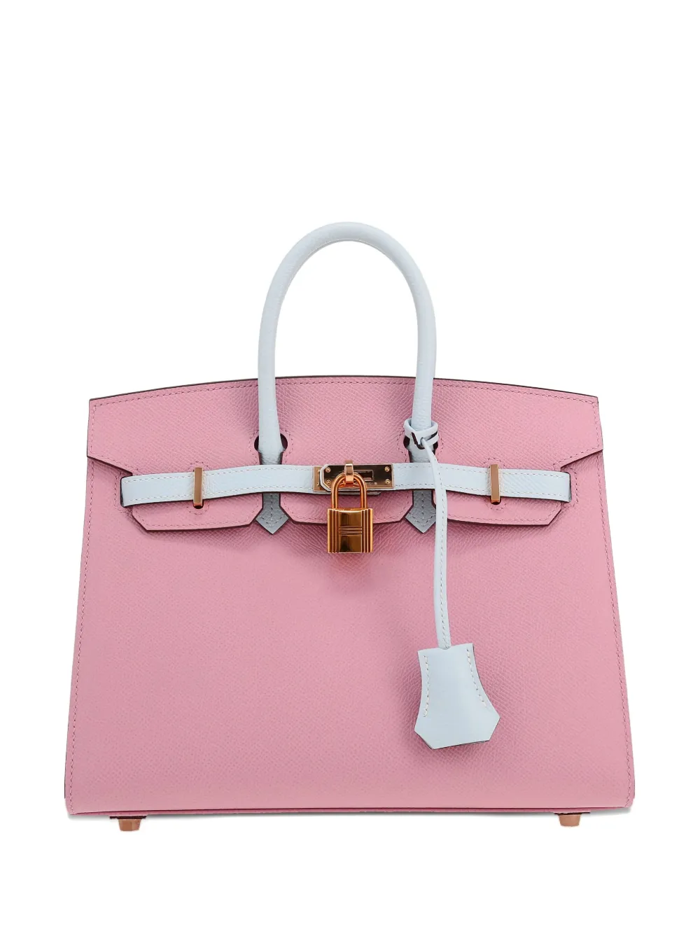 Hermès Pre-Owned Birkin 25 epsom-leather tote bag - ピンク Hermès Pre-Owned Birkin 25 epsom-leather tote bag - ピンク