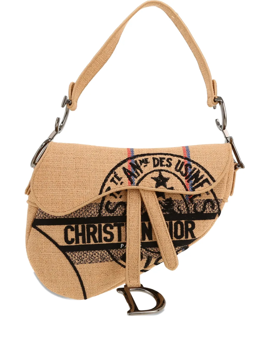 Christian Dior Pre-Owned medium Saddle handbag - ニュートラル Christian Dior Pre-Owned medium Saddle handbag - ニュートラル
