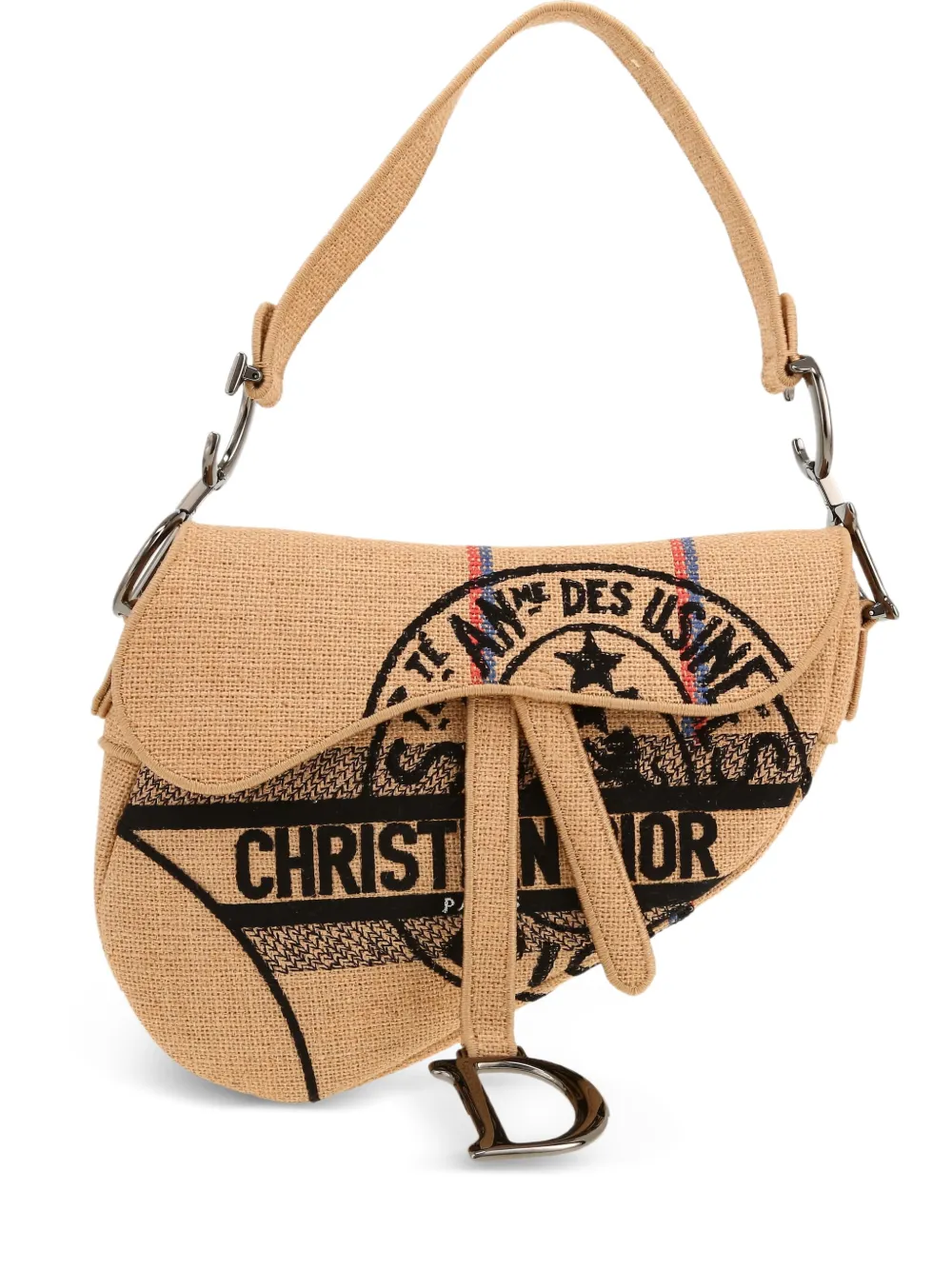 Christian Dior Pre-Owned medium Saddle handbag | Neutrals | Image 1