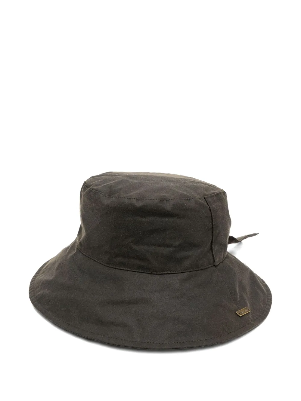 Barbour Brambling Wax Hat In Green