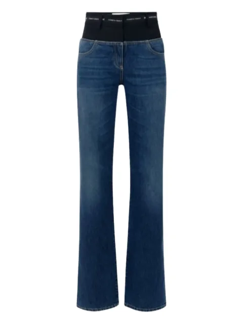 Elisabetta Franchi waistband-detail jeans
