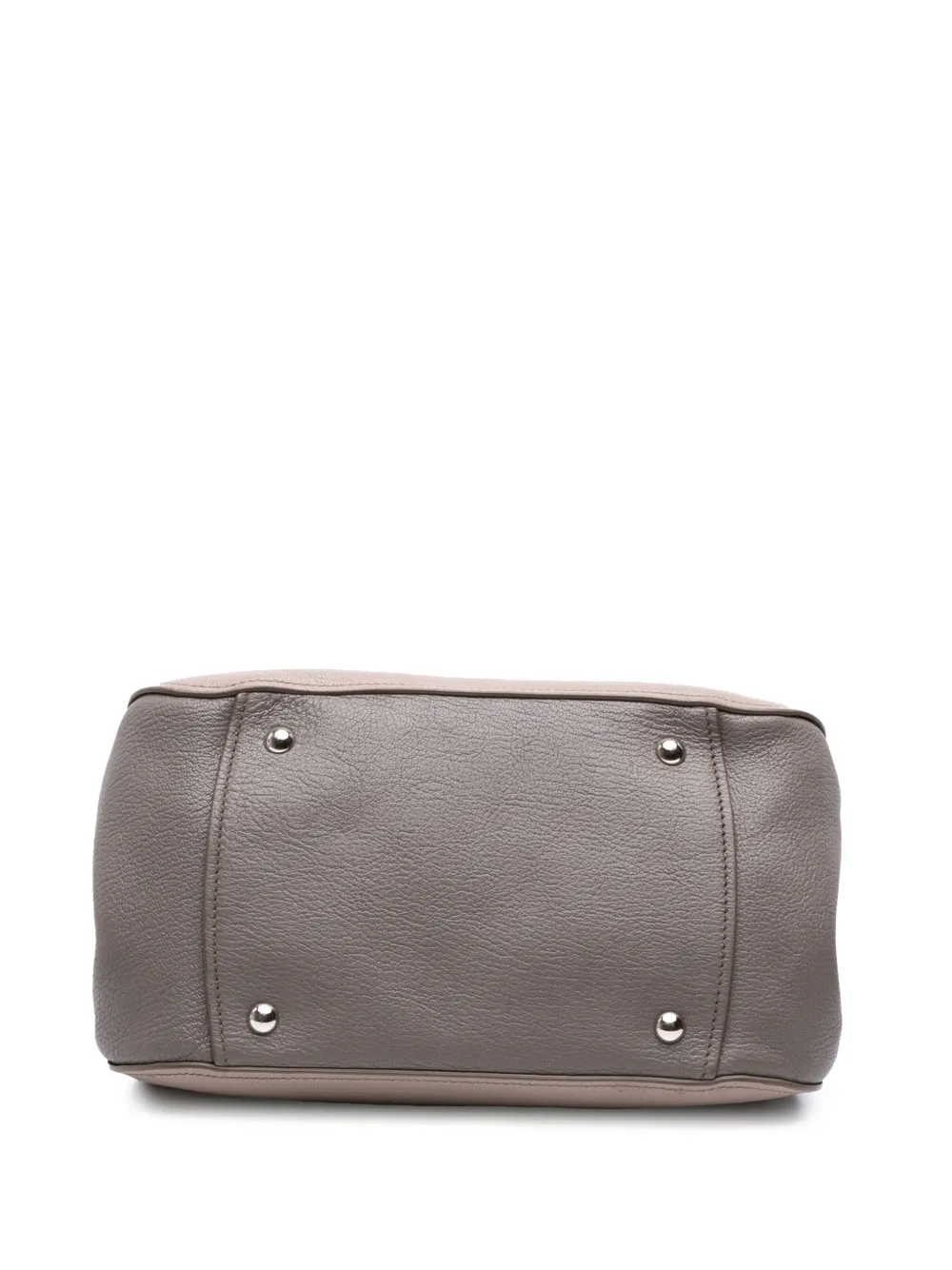 Pre-owned Miu Miu 2000-2010 Leather Satchel In Brown
