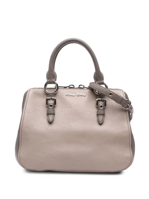 Miu Miu Pre-Owned 2000-2010 Leather satchel