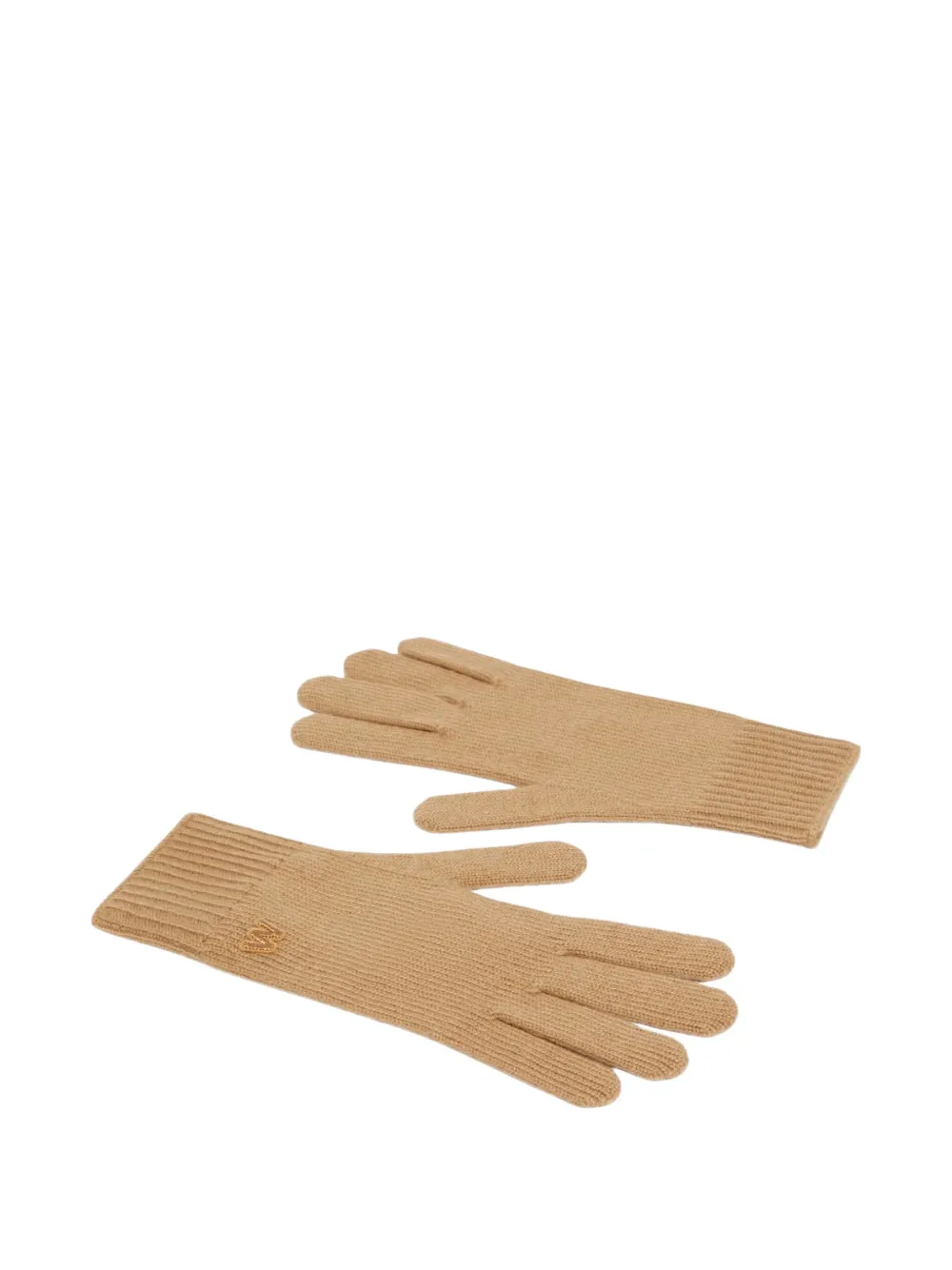 Weekend Max Mara Kasjmier handschoenen met logo - Beige