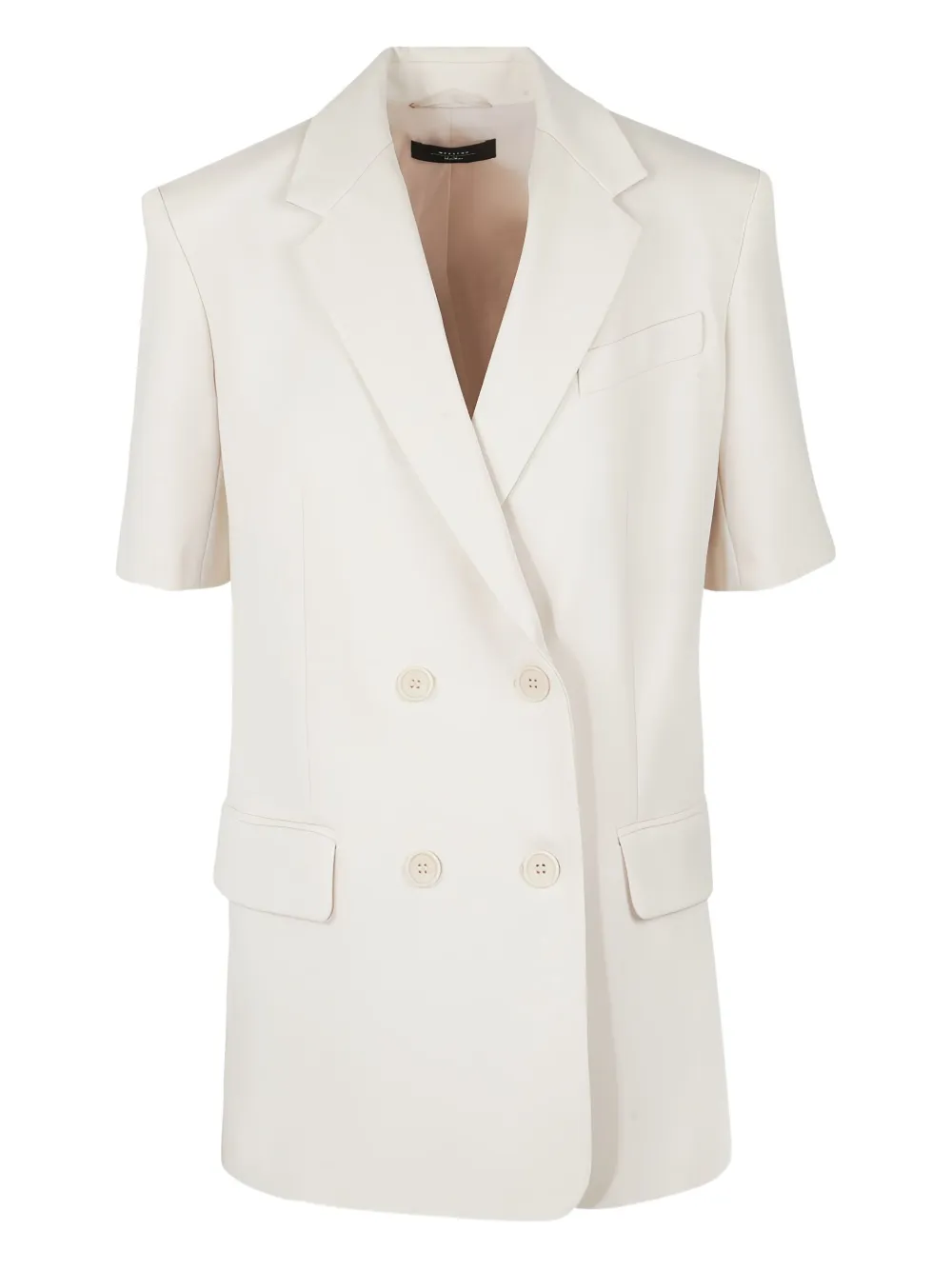 Weekend Max Mara double-breasted short-sleeve jacket | Brown | Image 1