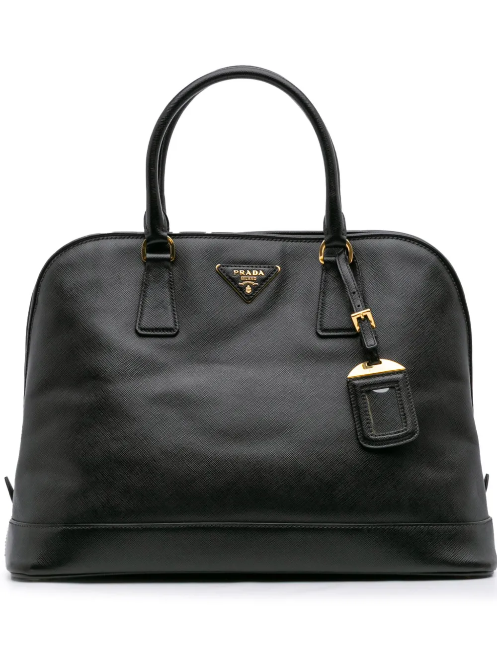 Prada Pre-Owned 2000-2025 Large Saffiano Lux Open Promenade satchel - Prada Pre-Owned 2000-2025 Large Saffiano Lux Open Promenade satchel -