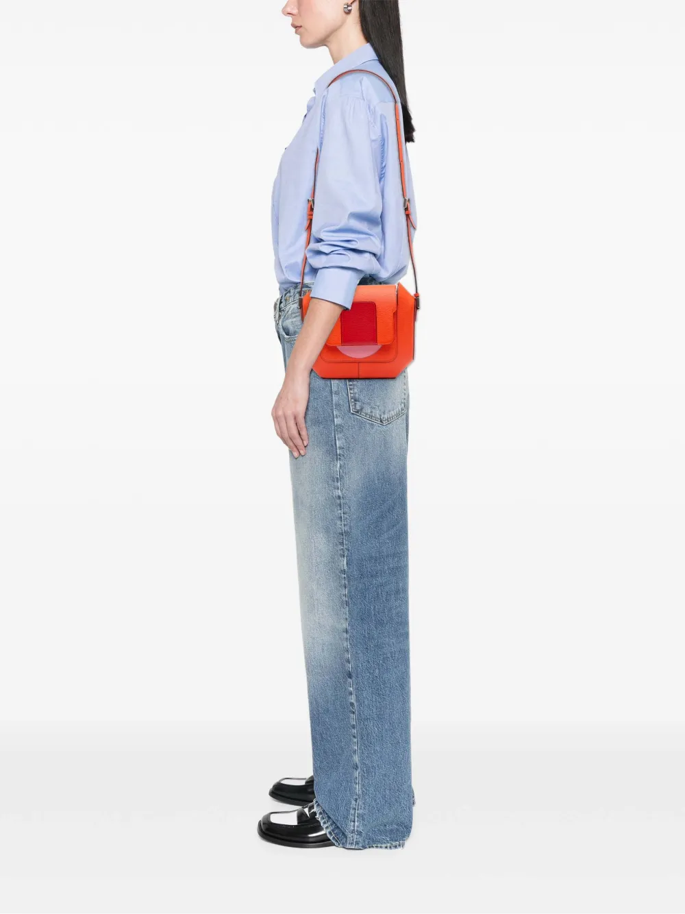 Hermès Pre-Owned 2017 Chevre Mysore Octogone 23 crossbody bag | Pre-Owned | Image 2