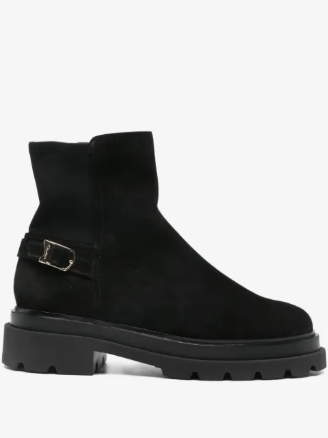 Santoni buckle-fastening boots