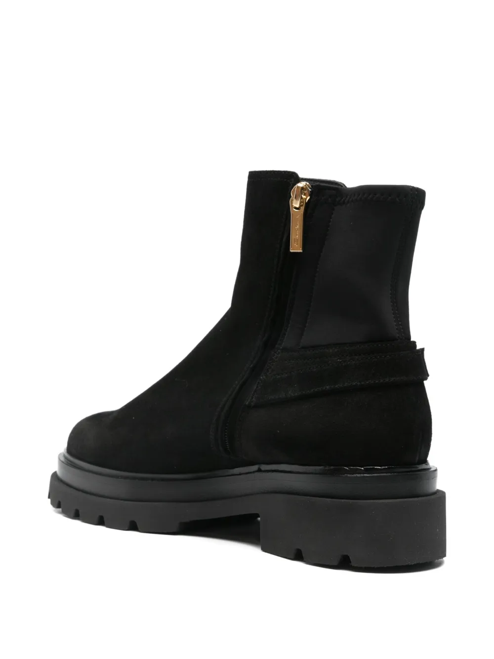 Santoni buckle-fastening boots Black
