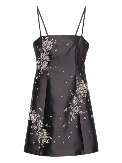 Prada crystal-embellished mini dress