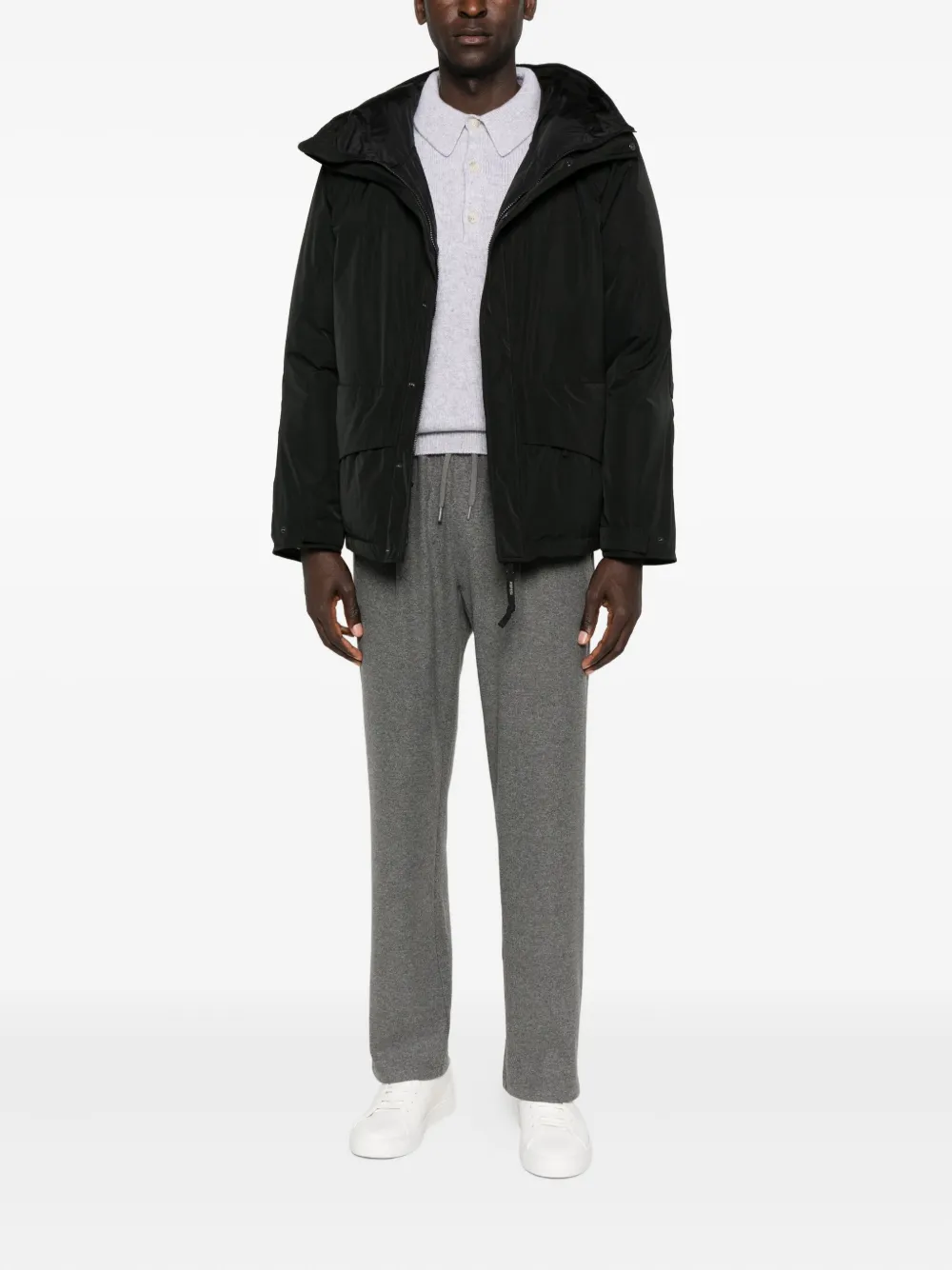 Herno drawstring pocket trousers - Grijs