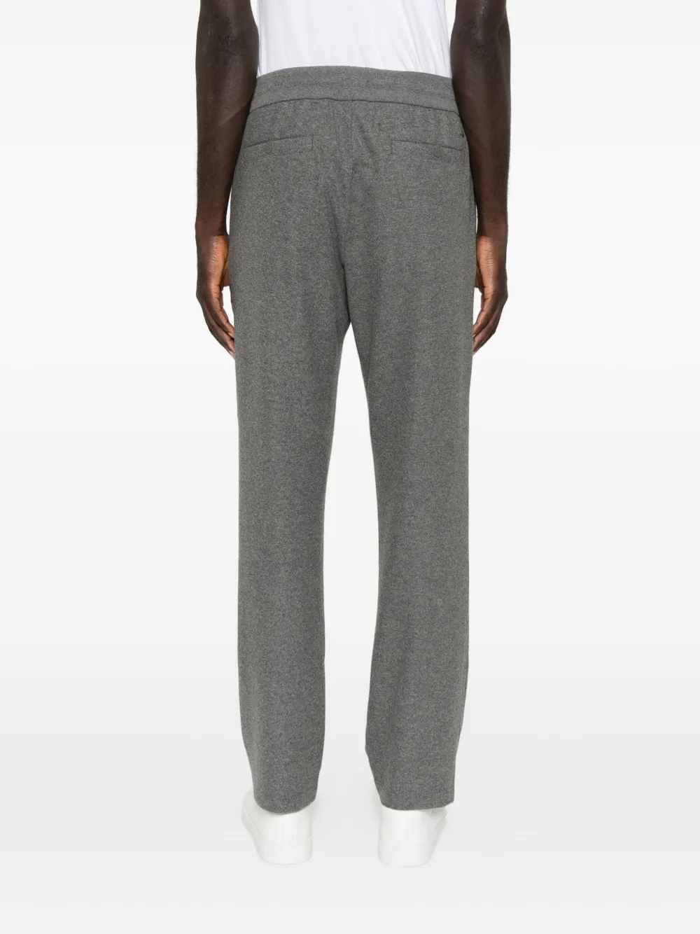 Herno Drawstring Pocket Trousers In Gray
