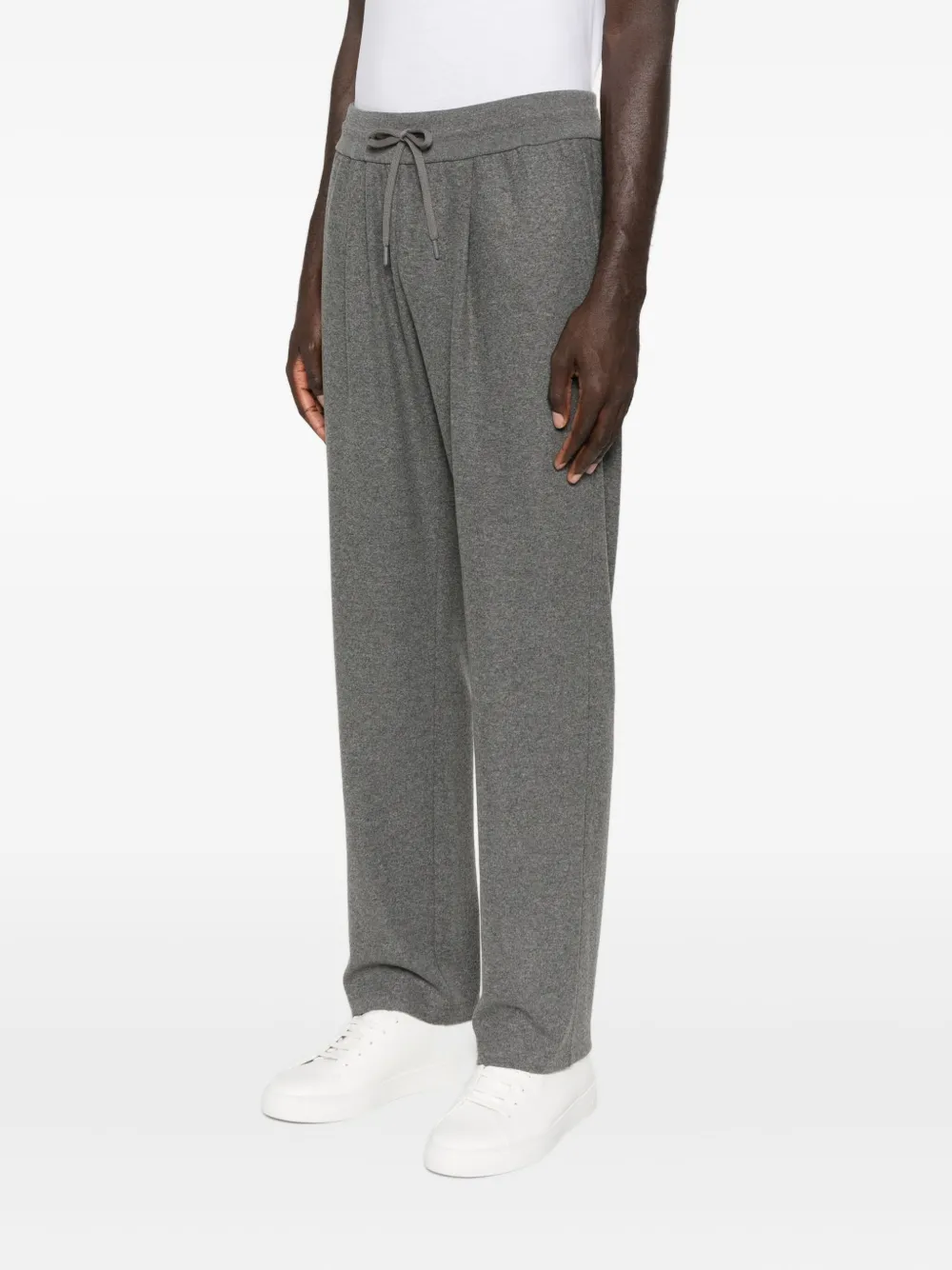 Herno Drawstring Pocket Trousers In Gray