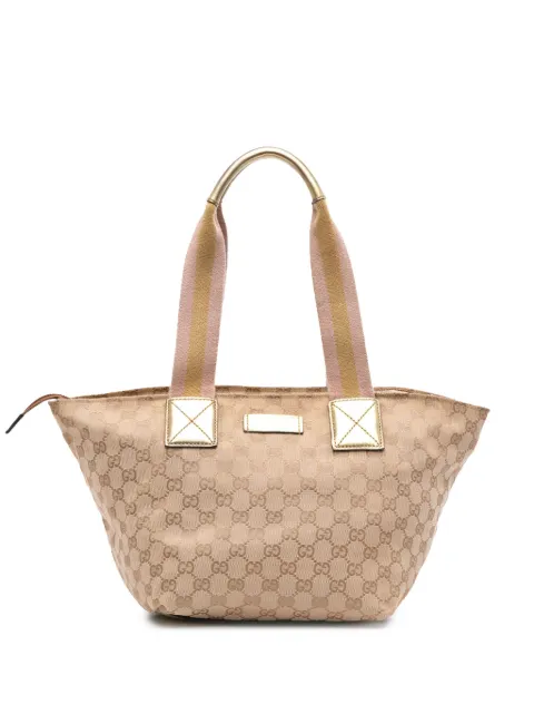 Gucci Pre-Owned 2016-2025 GG Canvas Web tote bag