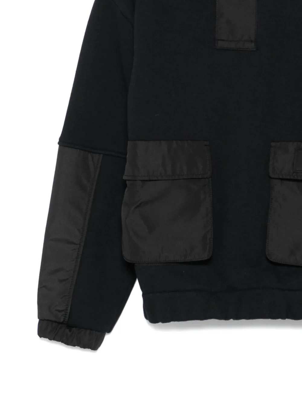 DONDUP KIDS Fleece hoodie Zwart