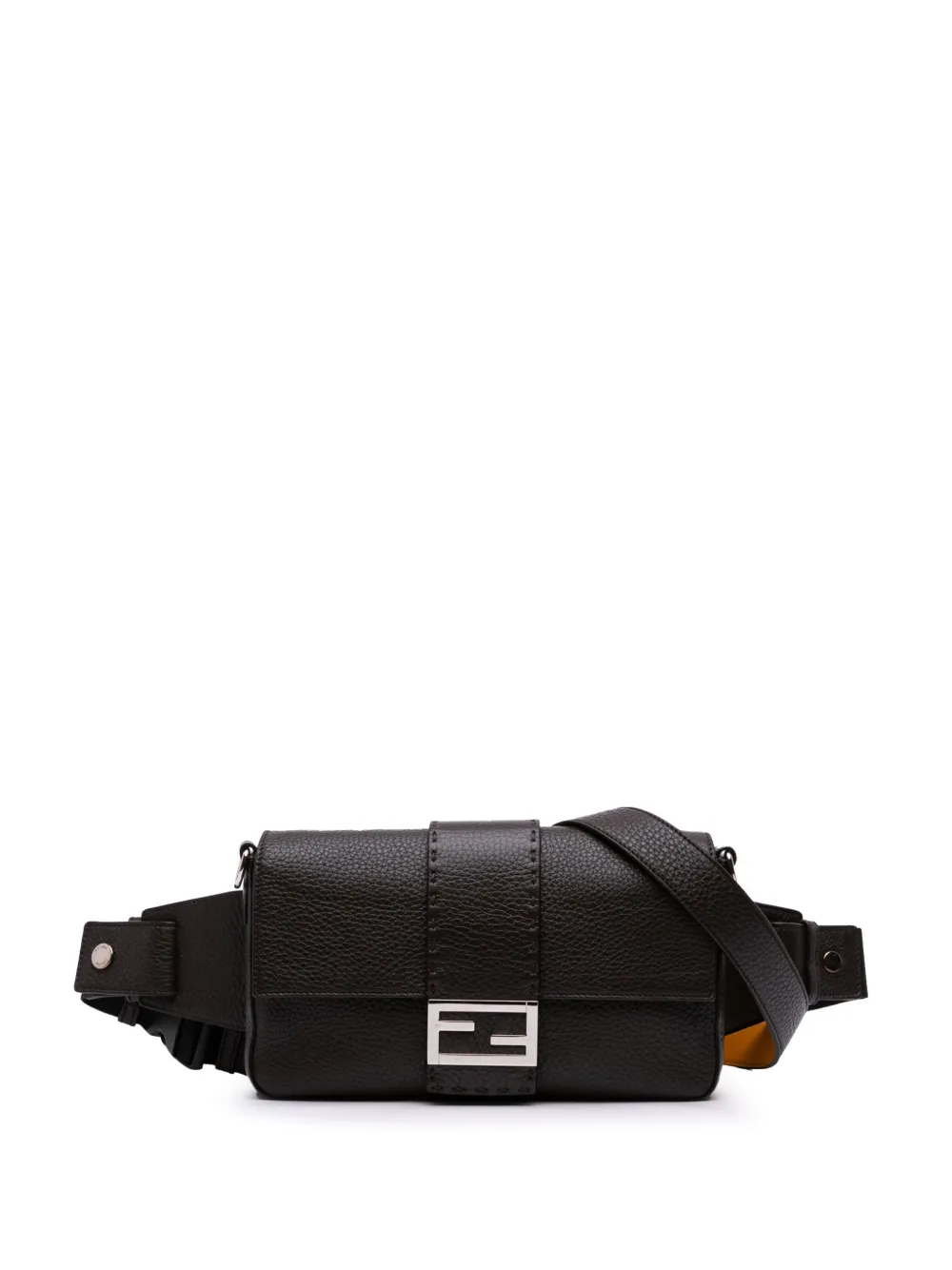 Fendi Pre-Owned 2000-2010 Leather Selleria Convertible Baguette Fendi Pre-Owned 2000-2010 Leather Selleria Convertible Baguette