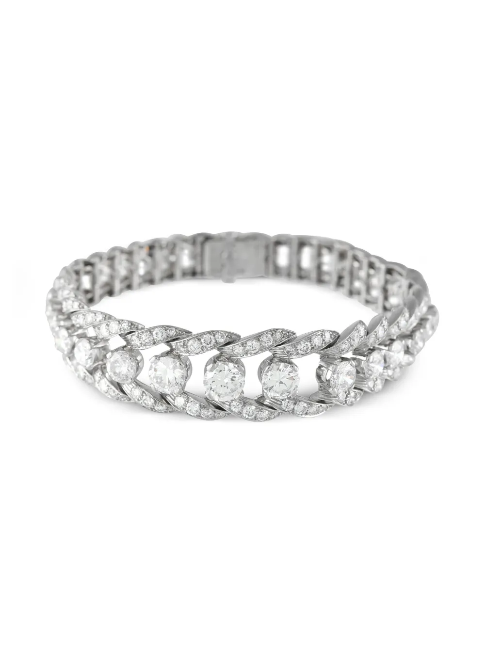 LB Exclusive platinum diamond chain bracelet - ホワイト LB Exclusive platinum diamond chain bracelet - ホワイト